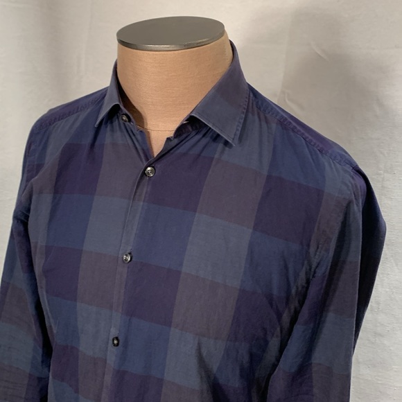 Hugo Boss Jenno Slim Fit dress shirt size 15.5” - Picture 3 of 12